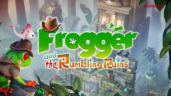 Konami Releases Frogger & The Rumbling Ruins On Apple Arcade
