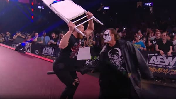 Sting Returns on AEW Rampage
