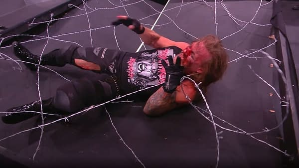 Chris Jericho Wins Bloody Barbed Wire Match at Fyter Fest Week 2