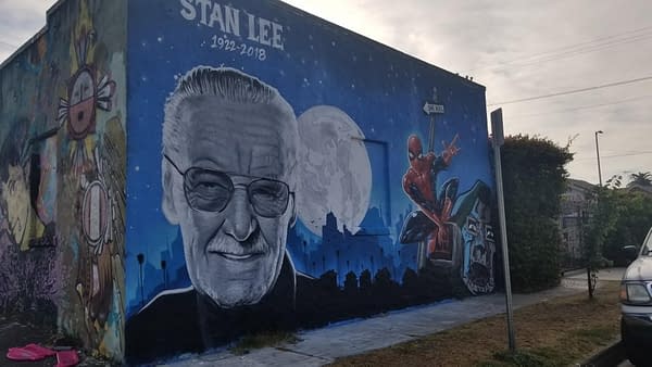 Three Stan Lee Street Murals Spring Up &#8211; More to Come?