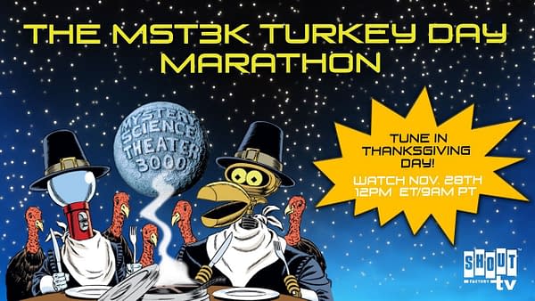 "MST3K" Announces Their Annual Turkey Day Event For 2019