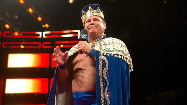 Jerry "The King" Lawler has something to get off his chest on Raw, courtesy of WWE.