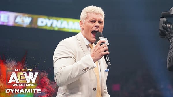 Cody Rhodes has something to say on Dynamite, courtesy of AEW.