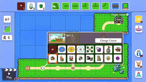 Finally, the chance to create an overworld map in Super Mario Maker 2.