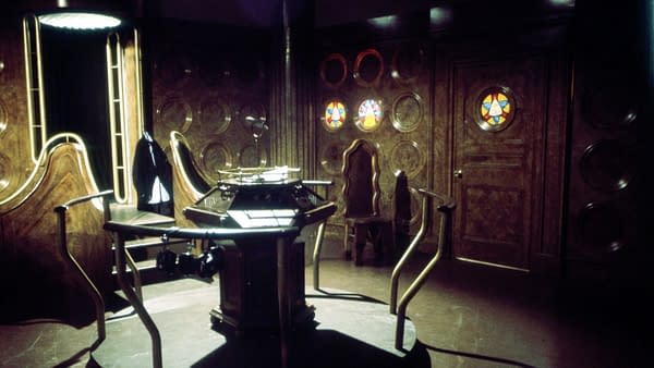 BBC Releases Doctor Who, Blake's Seven Set Shots for Zoom Backgrounds. 