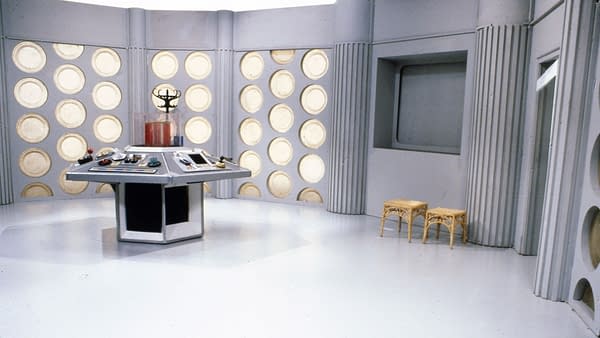 BBC Releases Doctor Who, Blake's Seven Set Shots for Zoom Backgrounds.