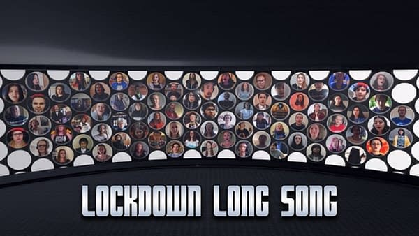Here's a look at the key art for the Doctor Who Lockdown song, courtesy of Doctor Who Lockdown.