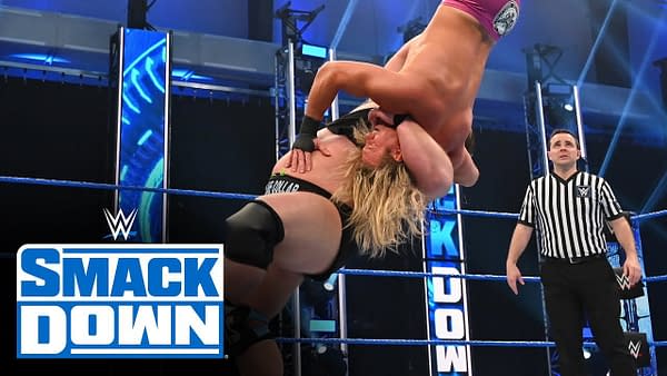 Otis vs. Dolph Ziggler – Money in the Bank Qualifying Match: SmackDown, May 1, 2020, courtesy of WWE.