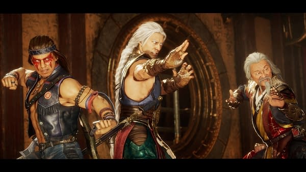 Fujin joins the fight in Mortal Kombat 11 Aftermath, courtesy of NetherRealm Studios.