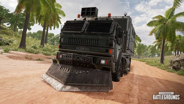 A look at the Loot Truck, courtesy of PUBG Corp.