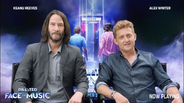 Bill & Ted Face the Music Stars Keanu Reeves, Alex Winter Thank Fans