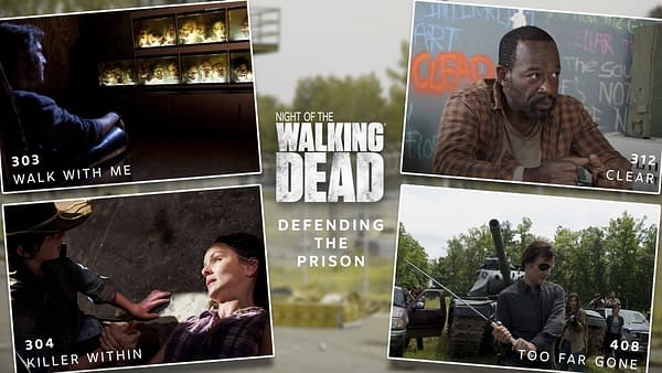 The Walking Dead presents Night of the Walking Dead marathon (Image: AMC)
