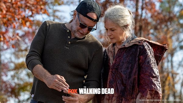The Walking Dead offers a look behind the scenes at Season 10 Episode 16 "A Certain Doom" (Image: AMC/FOX)