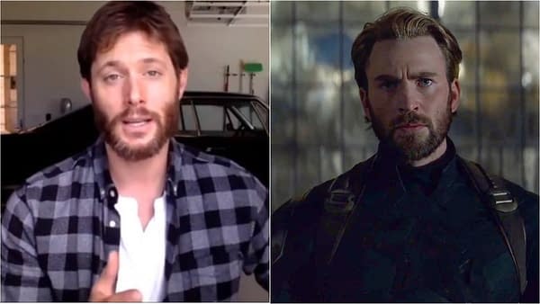 The Boys wants Jensen Ackles to grow out the facial hair for Soldier Boy (Images: screencap/Marvel Studios)