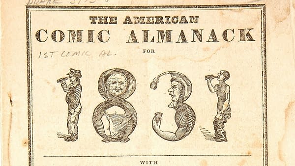 The American Comic Almanack for 1831, published by Charles Ellms.