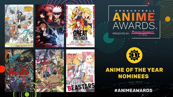 Crunchyroll Unveils 5th Anime Awards Nominees, Open for Votes