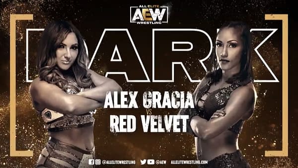 On AEW Dark next Tuesday, Alex Gracia faces Red Velvet