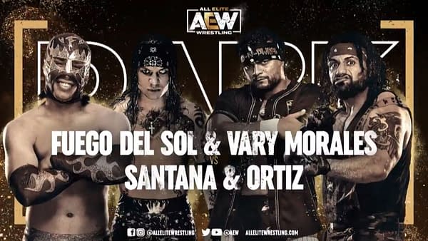 Fuego Del Sol and Vary Morales face Santana and Ortiz on next Tuesday's episode of Dark