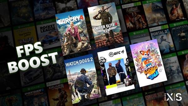 A look at the small selection of games getting the FPS Boost, courtesy of Xbox.