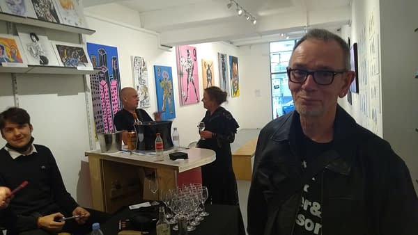 London's Orbital Comics Gallery Welcomed Comics Creators Last Night