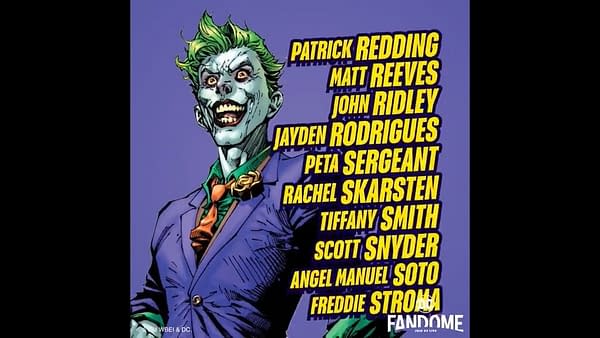 Todd McFarlame, Donald Mustard and JJ Abrams at DC Fandome
