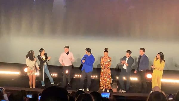 The Cast And Director Introduce Eternals in London Last Night (Video)