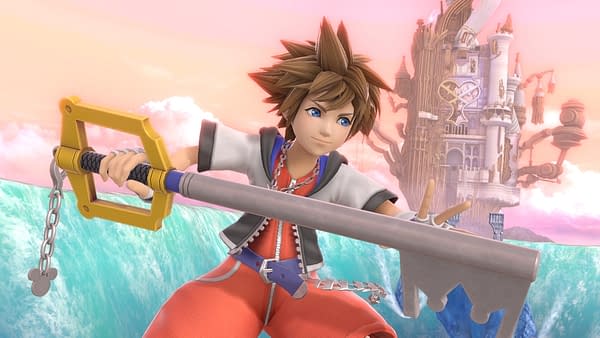A look at Sora as he appears in Smash Bros., courtesy of Nintendo.