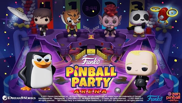 A look at some of the Funko Pops! in the new mode for Zen Pinball Party, courtesy of Zen Studios. A look at some of the Funko Pops! in the new mode for Zen Pinball Party, courtesy of Zen Studios.
