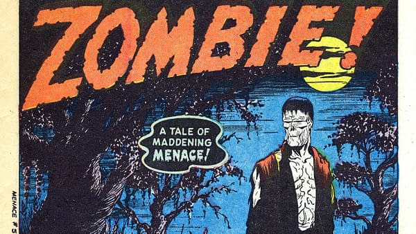 Menace #5 (Atlas, 1953) featuring Zombie.