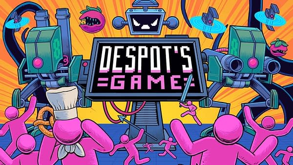 Promo art for Despot's Game, courtesy of tinyBuild Games.