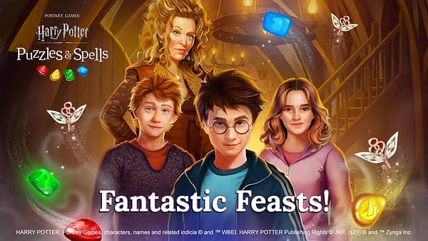 Harry Potter: Puzzles &#038; Spells Launches Fantastic Feasts Event