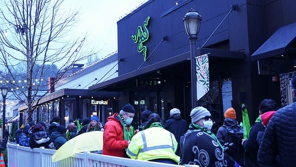 A look at the outside of the brand new RazerStore in Seattle, courtesy of Razer/Kristine Wong.