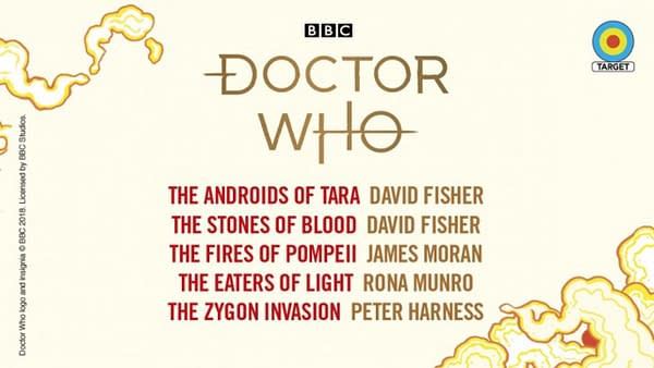 Doctor Who: 5 New Target Novels of TV Stories in July