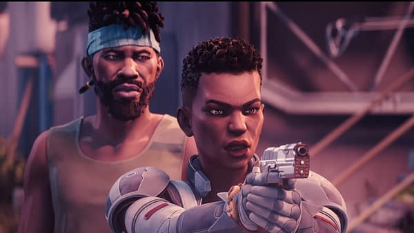 Bangalore and Jackson from Apex Legends, courtesy of Respawn Entertainment.