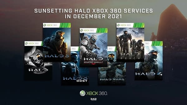 The Classic Halo Titles Will Have Their Servers Shut Down This Month