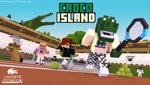 Minecraft Launches Lacoste Apparel Collection & Croco Island DLC