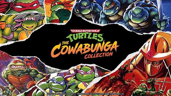 TMNT Cowabunga Collection Cover, courtesy of Konami