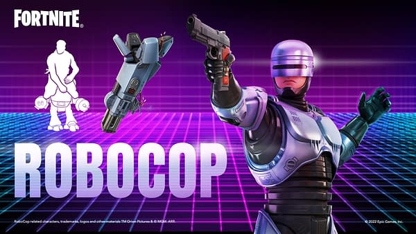 Robocop Has Been Added To Fortnite For A Short Time