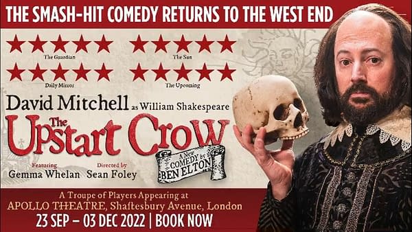 Upstart Crow Returns To West End After Being So Rudely Interrupted