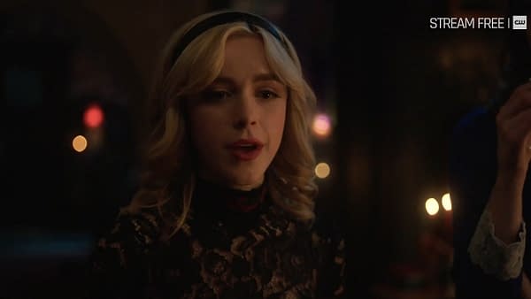 Riverdale S06E19 Preview: Sabrina's Return Brings Some Serious "CAOS"