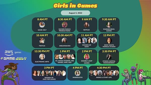 Amazon and Game Jolt Announce Girls In Games Jam