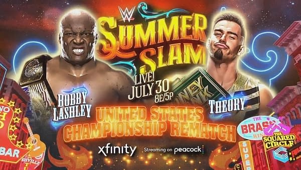 Theory vs. Bobby Lashley US Title Rematch Set for SummerSlam