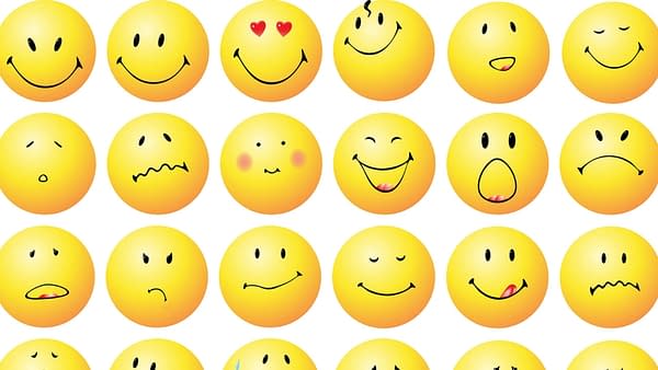 The First Graphical Emoticons: 42 Smileys.