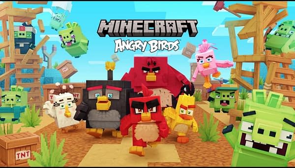 Angry Birds Dives Into Minecraft With Latest Updates