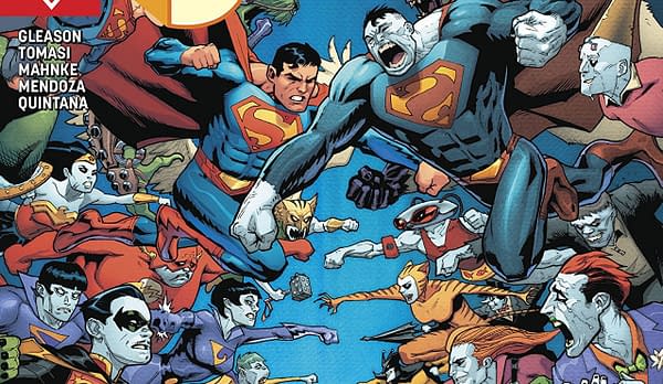Superman #44 cover by Patrick Gleason and Alejandro Sanchez