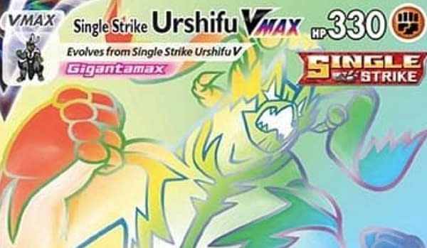 Urshifu from Battle Styles.  Credit: Pokemon TCG