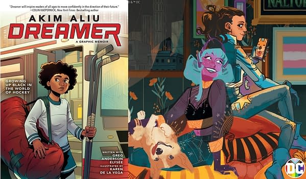 Two High Profile Graphic Novels Comic, Both Called Dreamer