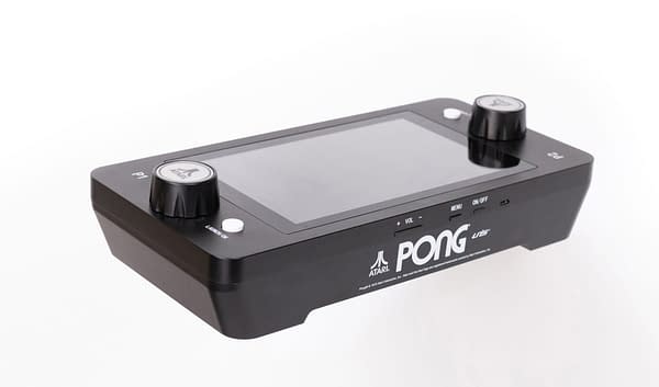 A look at the Mini Pong Jr., courtesy of Atari.