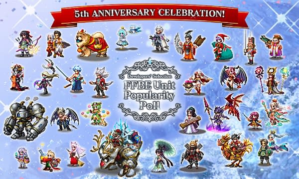 Final Fantasy Brave Exvius Celebrates Its Fifth Anniversary