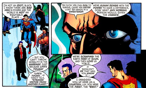 More Gossip on Superman Joining The Authority.